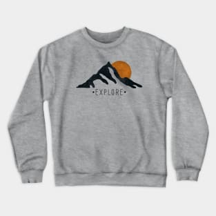 nature mountain Crewneck Sweatshirt